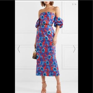 Borgia De Nor Adelita Off the Shoulder Dress